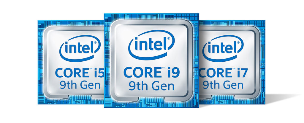 Intel第九代高效能行動處理器標誌