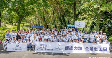 台灣保樂力加「We All Together」三階段計畫攜手員工淨山、再生手作，響應50週年永續願景